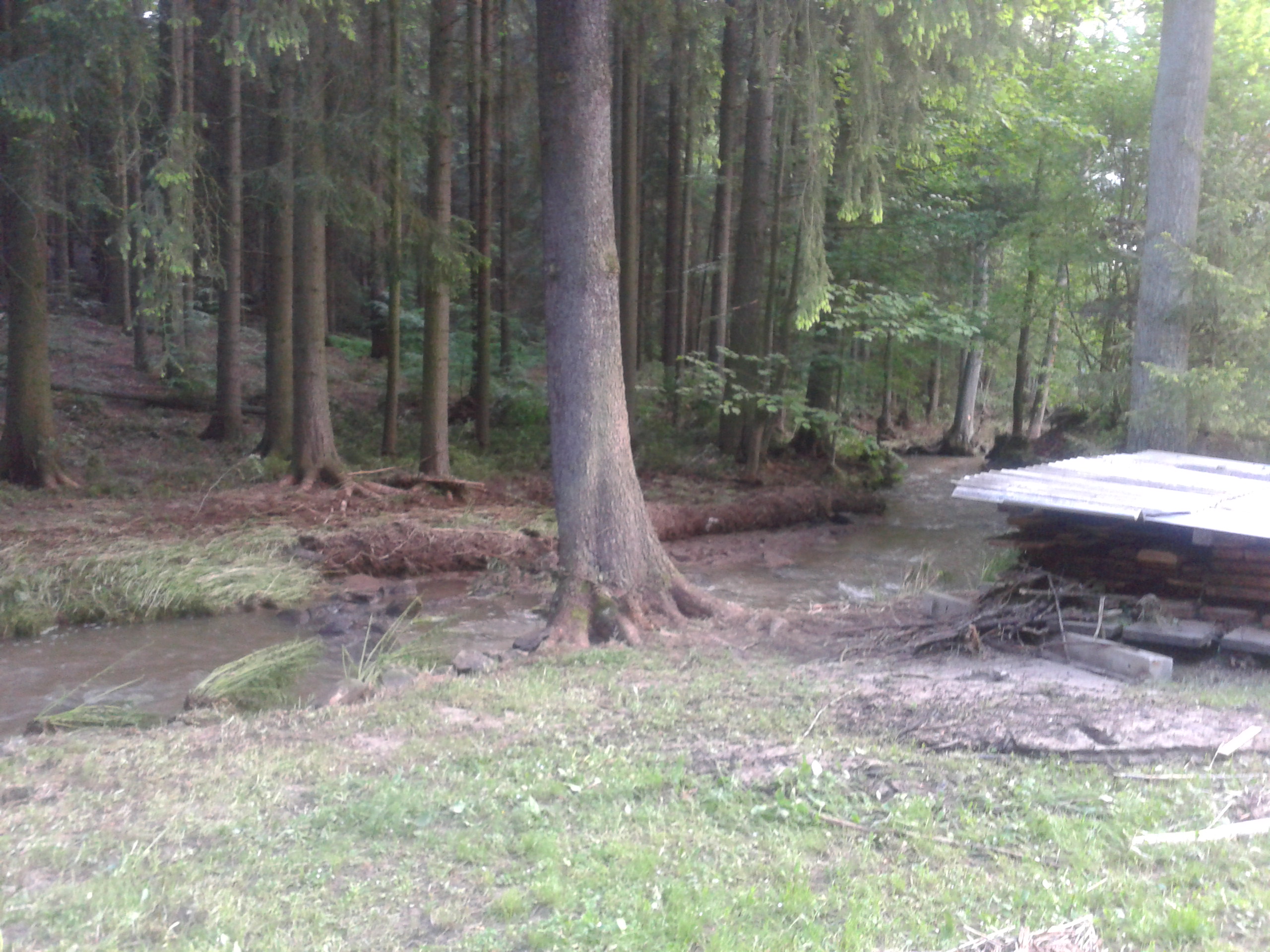 odplavená prkna pondělí večer